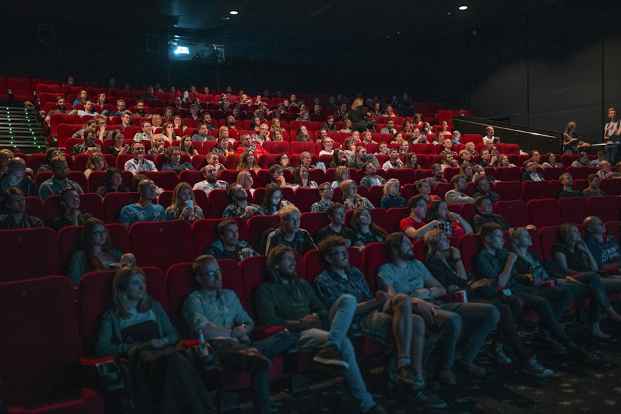 Público em uma sala de cinema